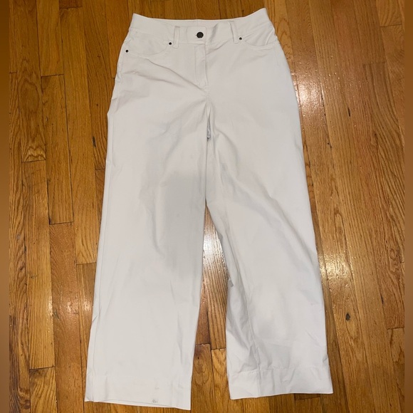 lululemon athletica Cream Flare Pants - Picture 1 of 3